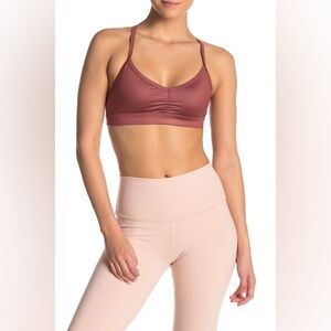 Alo Yoga Sunny Strappy Bra Rosewood / S